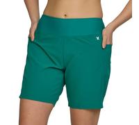 Hurley Women's Soft Waisted Board Shorts Quick Dry Swim Shorts with Pockets
