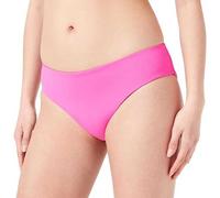 Hurley Women's Solid Full Bottom Bikini Panties, Dragonfruit, L