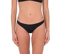 Hurley Women's Solid Moderate Bottom Bikini Bottoms