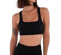 Hurley Womens Sports Top Racer Back Active T-Shirt, Black, S EU