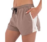 Hurley Active Packable Shorts Brown S Woman