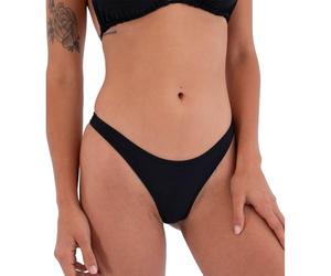 Hurley Womens Swimsuit Bikini Bottoms, Black, L EU