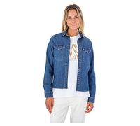 Hurley Women's Womens Oceancare Birdie Denim Woven Top Shirt