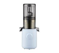 Hurom H310A Juicer for Fruits/Vegetables, Electric, Cold Press, Ice Cream Maker - Quiet Motor - Quick and Easy Cleaning - High Juice Yield, BPA-Free (Sky Blue)