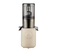 Hurom H310A Juicer for Fruits/Vegetables, Electric, Cold Press, Ice Cream Maker - Quiet Motor - Quick and Easy Cleaning - High Juice Yield, BPA-Free (Beige)