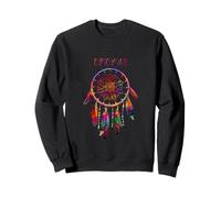 Huron Native American Indian Colorful Dreamcatcher Tribal Sweatshirt