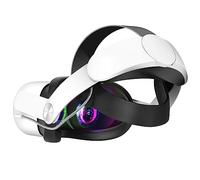 Hurra Head Strap with Battery for Oculus Quest 2, 10000mAh Fast Charging Battery Pack Extend 8H Playtime, Counter Balance Adjustable Elite Strap Replacement Accessories Enhanced Comfort Support in VR