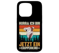 Hurra Ich Bin Jetzt Ein Krippenkind - Retro Men Women Koala Case for iPhone 15 Pro
