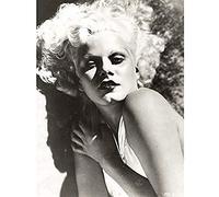 Hurrell Portrait Movie Actress Jean Harlow Promo Photo Unframed Wall Art Print Poster Home Decor Premium