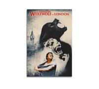 HURRGARS An American Werewolf in London Poster Wall Art Cover Room Vintage Aesthetic Poster Decorative Painting for Living Room Bed Room Elegant Poster 08x12inch(20x30cm) Unframe-style