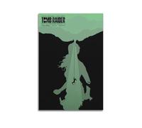 HURRGARS Tomb Raider Poster Wall Art Cover Room Vintage Aesthetic Poster Decorative Painting for Living Room Bed Room Elegant Poster 12x18inch(30x45cm) Unframe-style