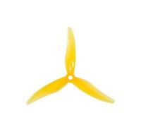 Hurricane 51477 5.1in 3-Blade FPV Props 4Pairs, 4S/6S For Nazgul5/LAL5 5in Freestyle Racing Drones(Yellow)
