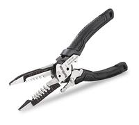HURRICANE 6-in-1 Wire Stripper Tool, Strippers, Crimping Tool, Wire Cutter Stripping, Multifunctional Electrical Pliers for Cable, Wire Crimper(8-18 AWG Solid, 10-20 AWG Stranded)