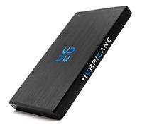 Hurricane External Hard Drive 500GB 2.5" USB 3.0 Compact Ultra Slim Portable Aluminum HDD Backup for PC Laptop Desktop Computer Ps4 Ps5 Xbox USB Storage compatible with Windows, Mac OS, Linux
