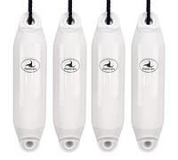 Hurricane Fenders Original Series Boat Fender PM01 40cm x 10cm (16" x 4") - White - Pack Of Four