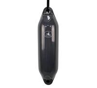 Hurricane Fenders Original Series Boat Fender PM02 48cm x 14cm (19" x 5") - Grey
