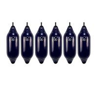 Hurricane Fenders Original Series Boat Fender PM03 53cm x 18cm (21" x 7") - Navy Blue - Pack Of Six