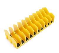 HURRICANE Plier Organizer Rack, 10-Slot Pliers Cutters Organizer Rack with Non-Slip Rubber Base, Tool Organizer, Tool Drawer Toolbox Organizer and Storage, Extendable Design, Fit 3" H, 1 Pack