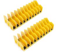 HURRICANE Pliers Organizer Rack Set, Pliers Cutters Organizer with Non-Slip Rubber Base, Tool Drawer Toolbox Storage, Extendable Design, Fit 3"H Drawers, Toolboxes, 2-Piece Set