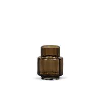 Hurricane Reflections No. 53 Vase/Candlestick Sepia Brown
