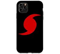 Hurricane Symbol Red Icon Storm Warning Case for iPhone 11 Pro Max