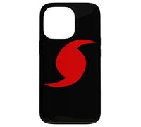 Hurricane Symbol Red Icon Storm Warning Case for iPhone 13 Pro