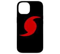 Hurricane Symbol Red Icon Storm Warning Case for iPhone 14