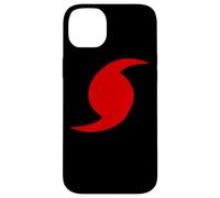 Hurricane Symbol Red Icon Storm Warning Case for iPhone 14 Plus