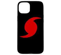 Hurricane Symbol Red Icon Storm Warning Case for iPhone 15 Plus
