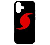 Hurricane Symbol Red Icon Storm Warning Case for iPhone 17