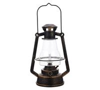 Hurricane Vintage Led Kerosene Lamp for Indoor Use Rustic Accent Lamp Old Fashion Battery Operated Kerosene Lantern Small Night Light Outdoor Garden Camping Decor Oil lantern