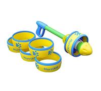 HurriK9 Flying Ring Launcher Dog Exerciser Starter Pack | Quickly Exercises Your Dog | Includes Launcher Starter Pack & 6 EVA Foam Rings