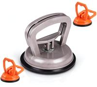 Hurrikom Heavy Duty Car Dent Remover, 3PCS Suction Cup Dent Puller Kit | Aluminum alloy handles resist the weakness of basic plastic designs, while rubber pads help create a secure suction seal