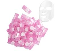 HURRISE 50Pcs Compressed Mask, Silk Mask, Disposable Facial Mask Paper, Smile Compressed Facial Mask Beautymisc Compression For Beauty, Travel, Business Trip