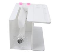 HURRISE Eyelash Separator Machine, Wide Lash Fan Maker Root Splitter, Acrylic Eyelash Extension Splitting Machine with Extensions Board (White)