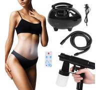 HURRISE Spray Tan Airbrush, Adjustable Wind Speed 700W Tan Spray Machine for Home for Salon (UK Plug 220V)