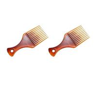 Hurromy 2 x Hair Comb Fork Hair Comb Insert Curly Styling Tool Hair Brush Comb Hair Brush for & Women