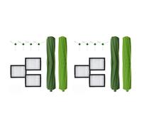 Hurromy 2x Accessories Hepa Filter Side Brush for I7 E5 E6 I Series Robot Vacuum Cleaner Spare Parts