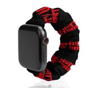Hurry Up Tomorrow Fashion Scrunchie Watch Strap Compatible with IWatch Series 1 2 3 4 5 6 Elastic Replacement Band