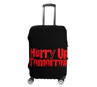 Hurry Up Tomorrow Luggage Cover Elastic Suitcase Protectors Anti-Scratch Fits 18-32 Inch Case