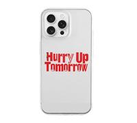 Hurry Up Tomorrow Print Phone Case TPU Anti-fingerprint Protective Cover Compatible with iPhone 16 Series