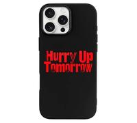 Hurry Up Tomorrow Print Phone Case TPU Anti-fingerprint Protective Cover Compatible with iPhone 16 Series