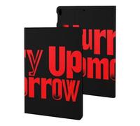 Hurry Up Tomorrow Printed Tablet Cases Compatible with iPad Series Slim Trifold Stand Protective Cover