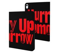 Hurry Up Tomorrow Printed Tablet Cases Compatible with iPad Series Slim Trifold Stand Protective Cover
