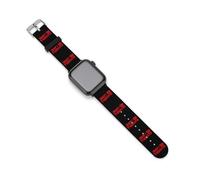 Hurry Up Tomorrow Silicone Quick Release Watch Band Compatible with IWatch Waterproof Replacement Sport Strap for Men Women