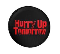 Hurry Up Tomorrow Spare Wheel Cover Waterproof Dustproof Tire Covers Universal Tyre Protector Fit 24"-36"