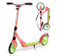 Hurtle Kick Scooter 2 Wheel Scooter for Kids Ages 8+ Teens and Adults