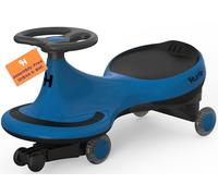 Hurtle Wiggle Car Ride On Toy - Twist Car with Steering Wheels, No Batteries or Pedals, Ride-On Swing Car for Toddlers,Kids Age 2+ (Blue)