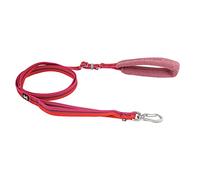 Hurtta Adjustable ECO Dog Leash, Rosehip, 4-6 ft x 3/4 in