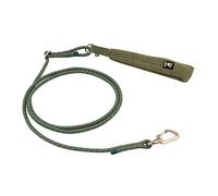 Hurtta Adjustable ECO Rope Dog Leash, Hedge, 4-6 ft x 0.3 in